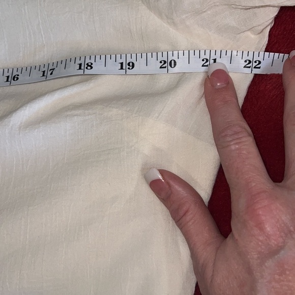 Chadwick’s Embroidered Crochet Tunic Scoop Neck Boho Resort Wear Top - Picture 11 of 14